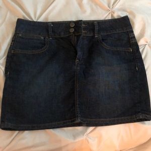 Super cute jean mini skirt